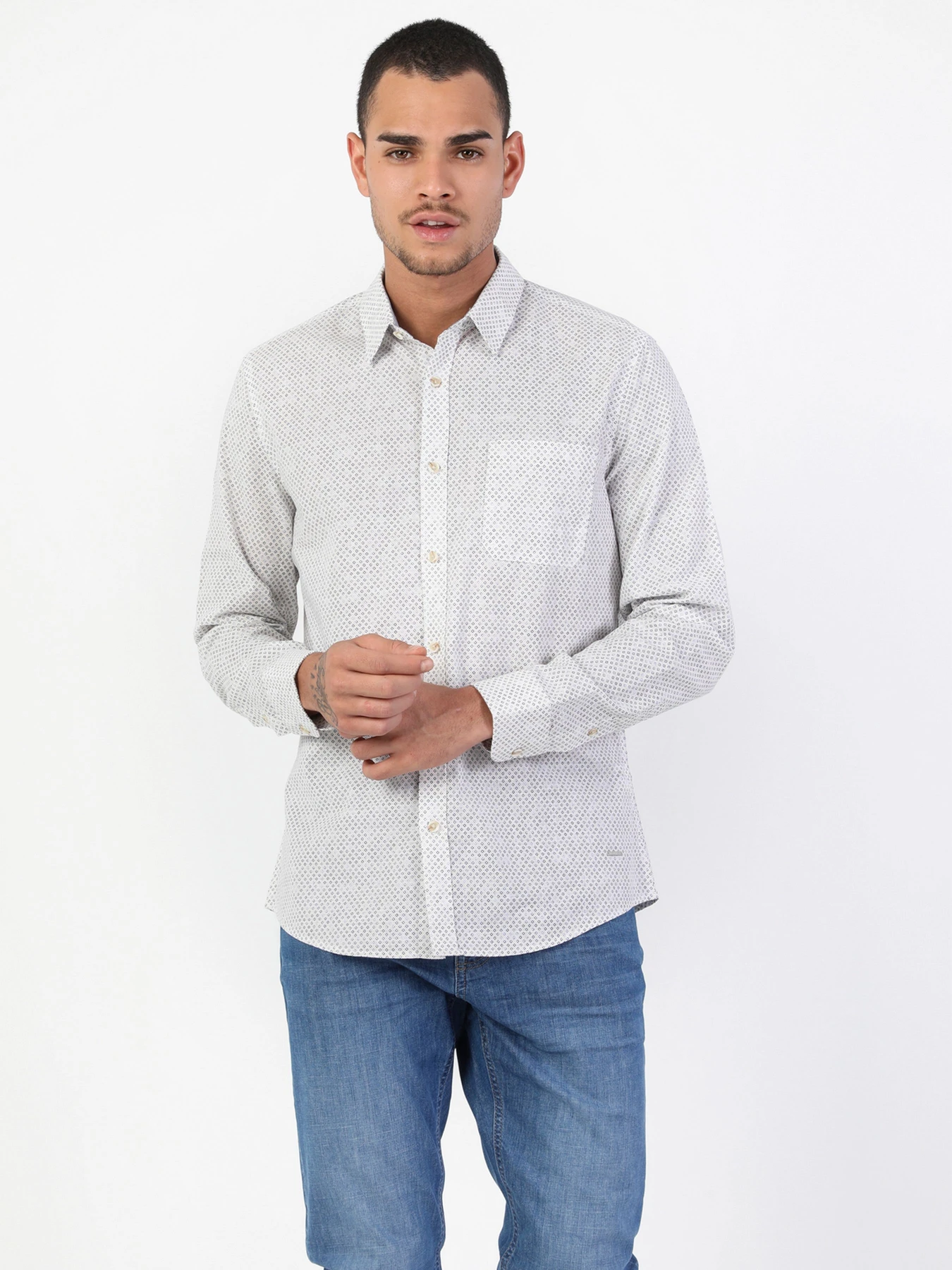 Рубашки Colin’s модель CL1048507WHT Фото