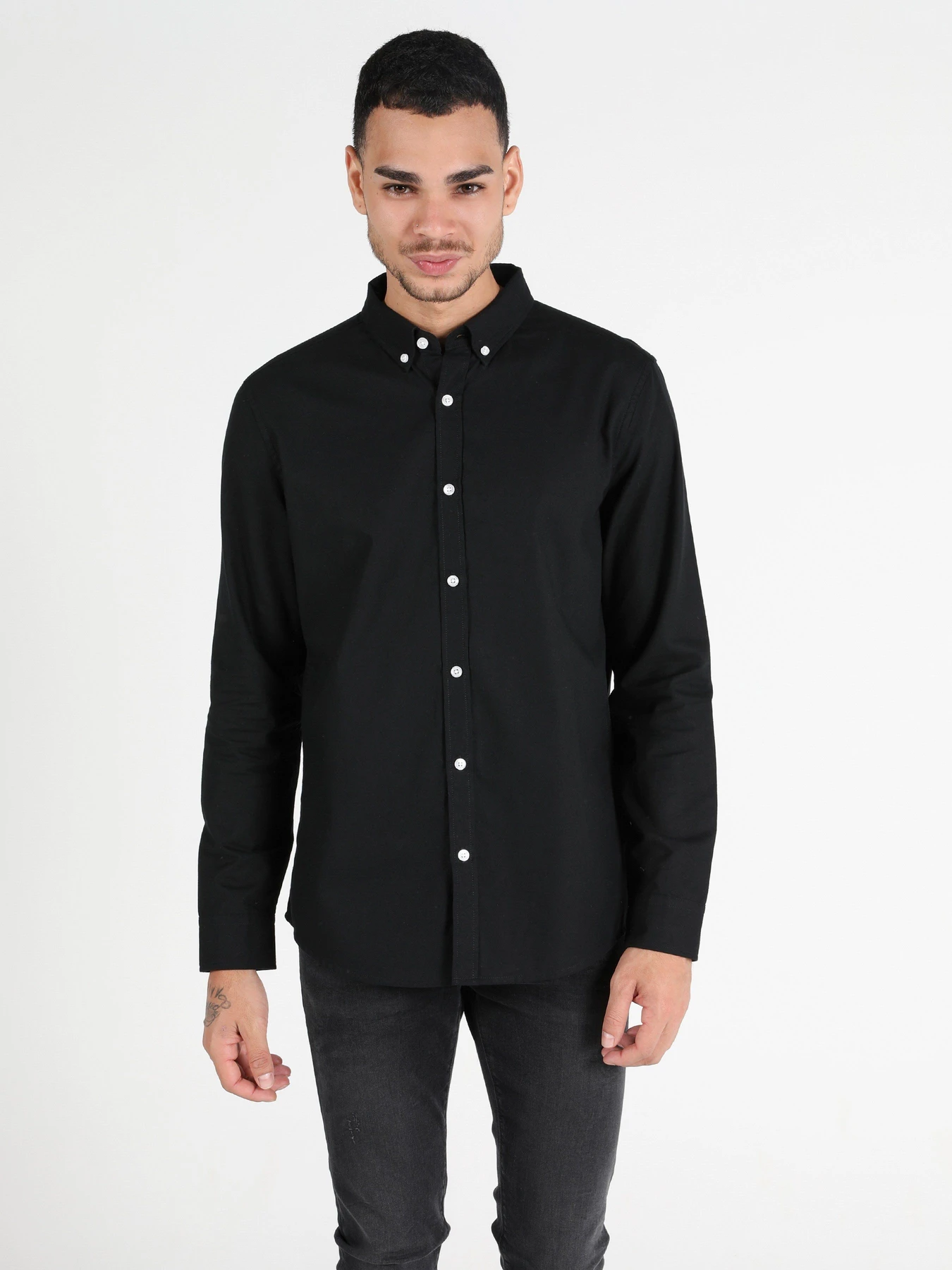 Рубашки Colin’s модель CL1048576BLK Фото