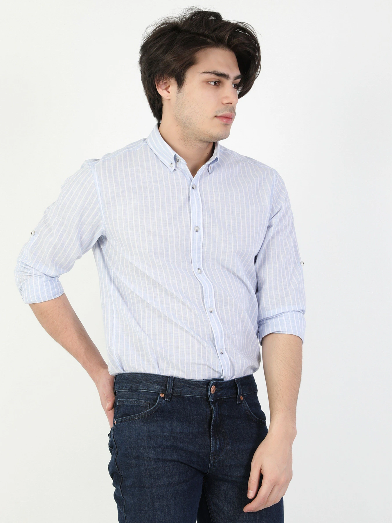 Рубашки Colin’s модель CL1049293BLE Рубашки Colin’s модель CL1049293BLE Фото