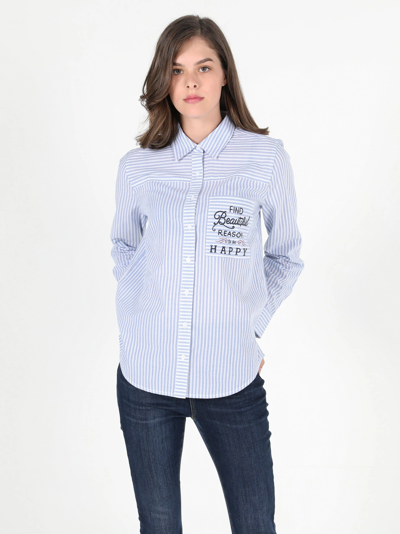 Сорочки Colin’s модель CL1050677BLE Сорочки Colin’s модель CL1050677BLE Фото