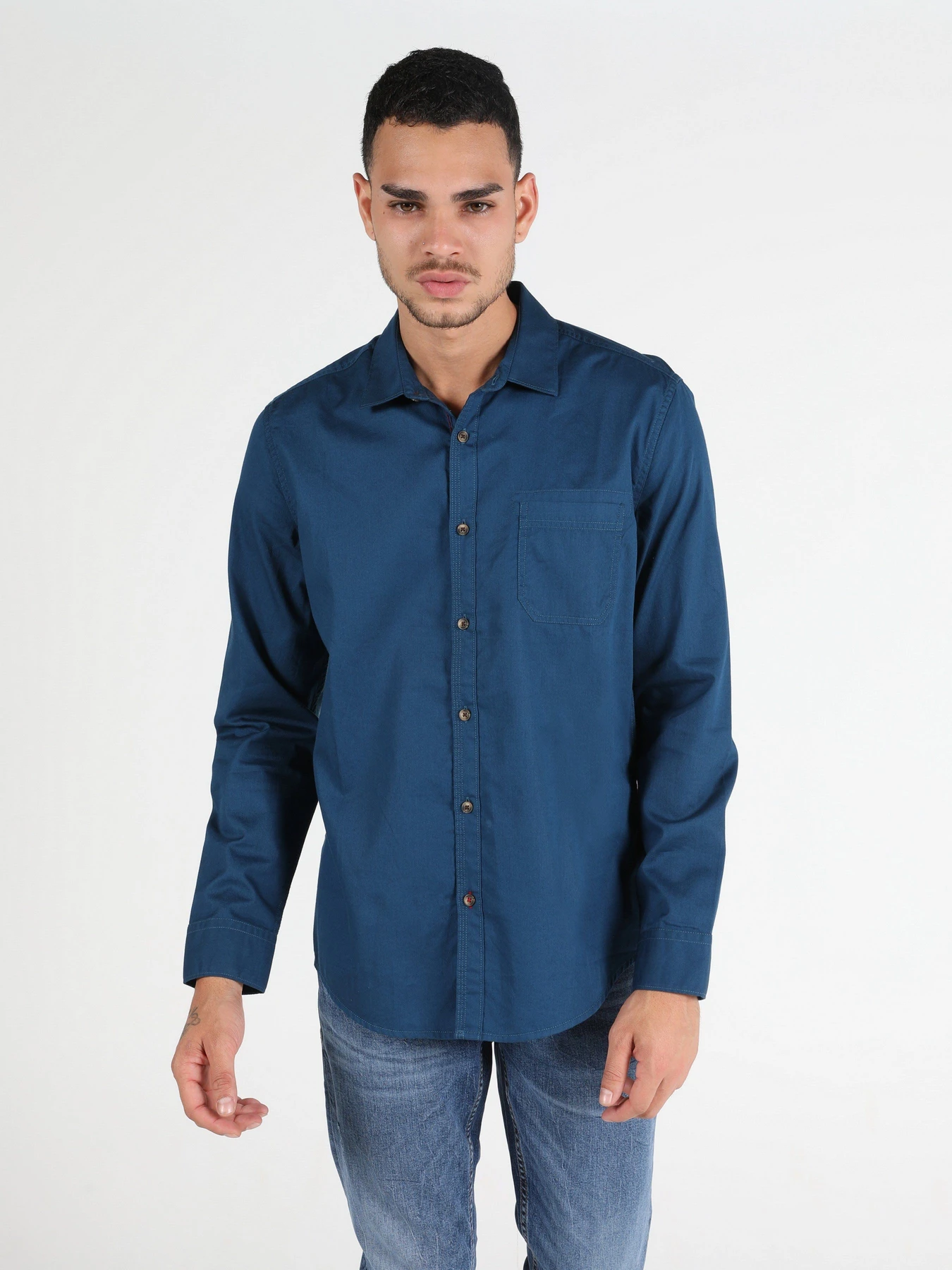 Рубашки Colin’s модель CL1050715BLU Фото