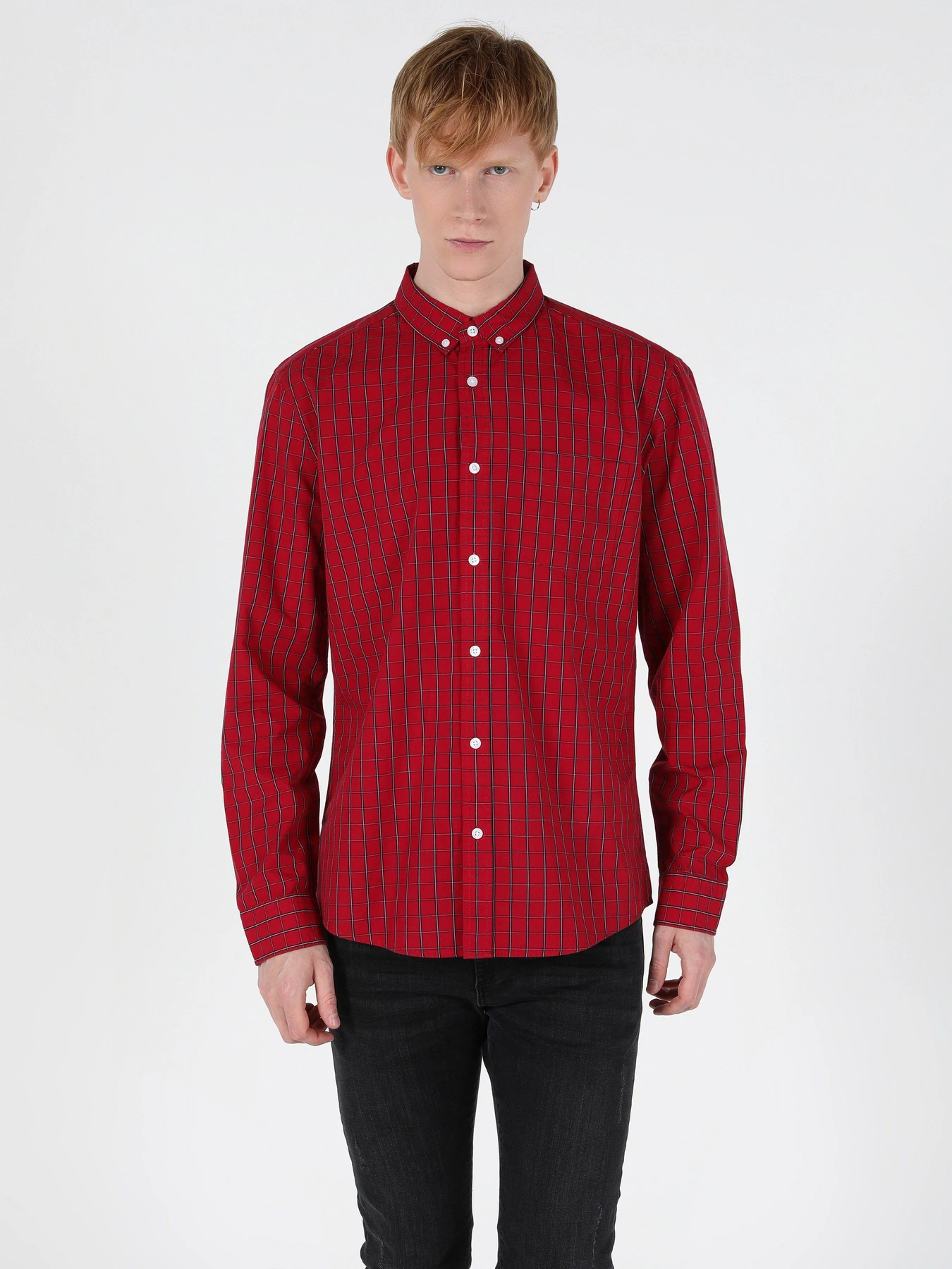 Рубашки Colin’s модель CL1052199RED Рубашки Colin’s модель CL1052199RED Фото