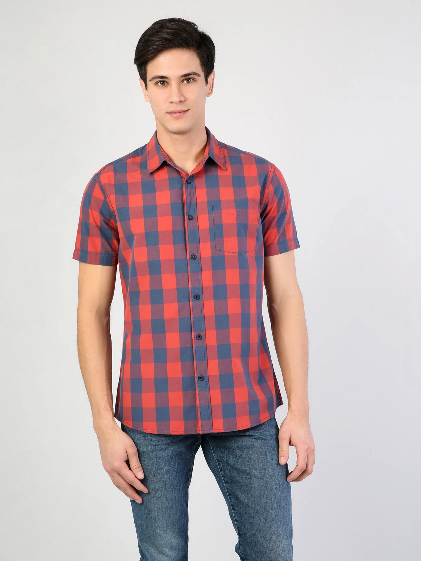 Рубашки Colin’s модель CL1042428RED Фото