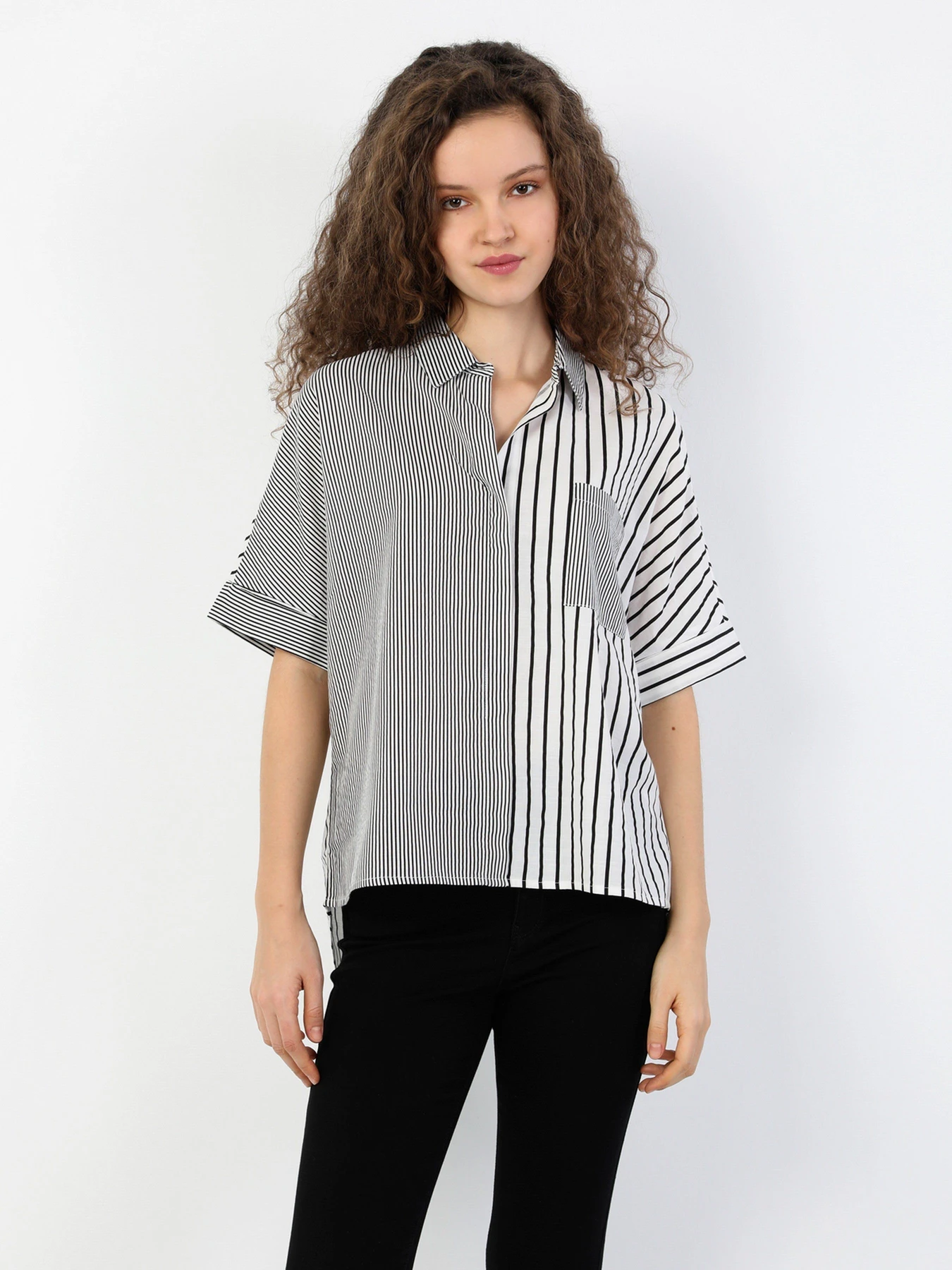 Сорочки Colin’s модель CL1048401BLK Фото