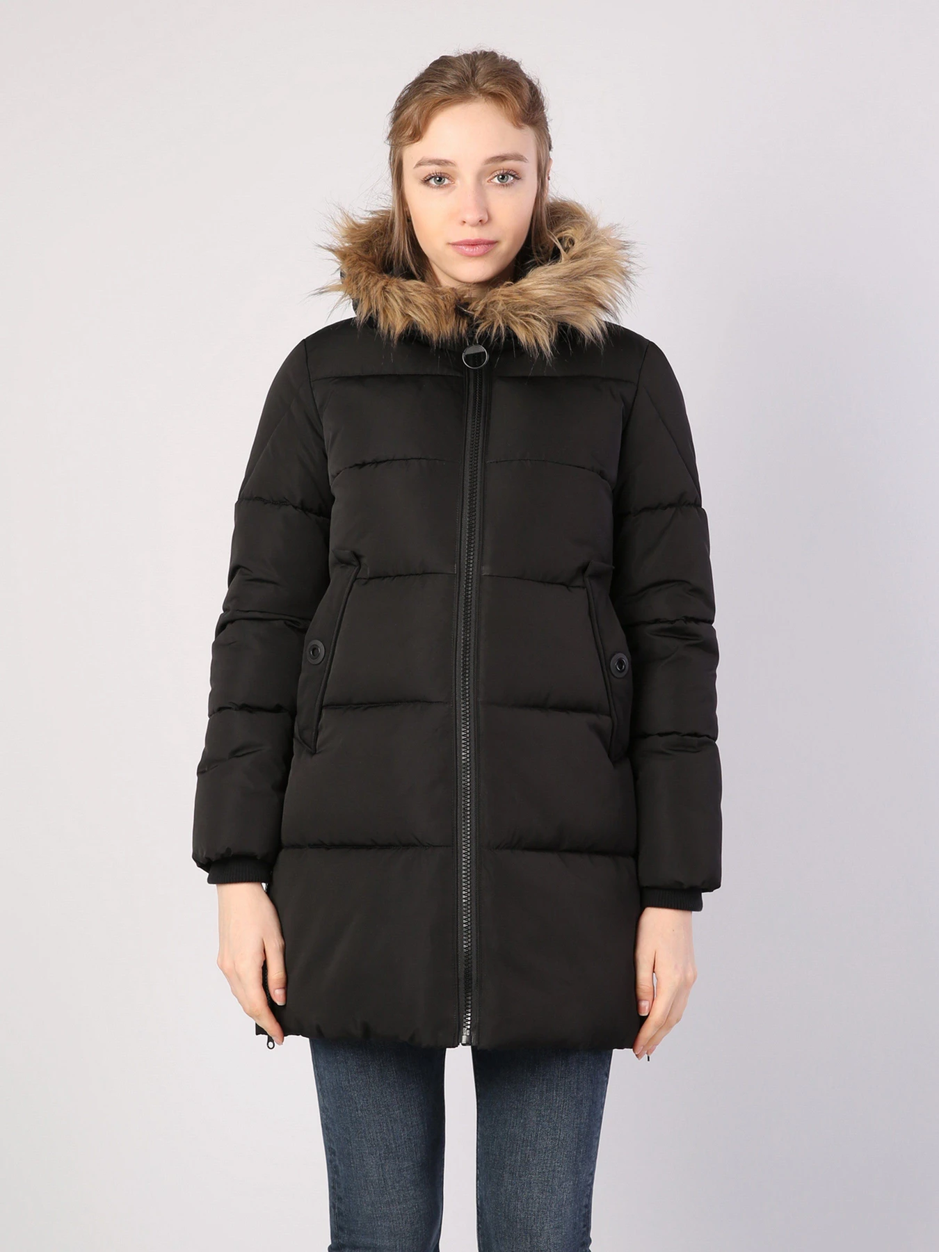 Пальта та плащі Colin’s модель CL1036133BLK Фото