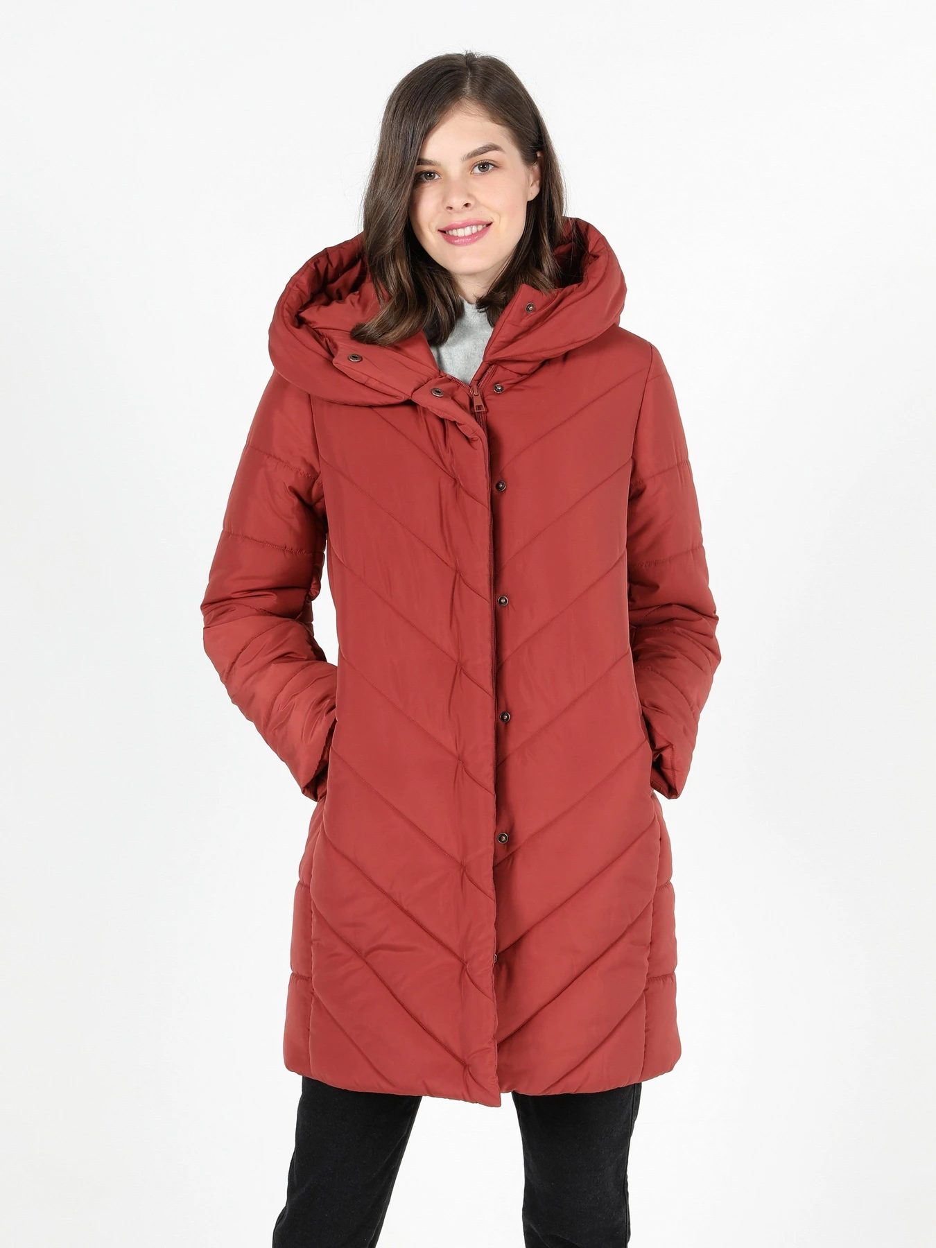 Куртки та дублянки Colin’s модель CL1050794COR Куртки та дублянки Colin’s модель CL1050794COR Фото