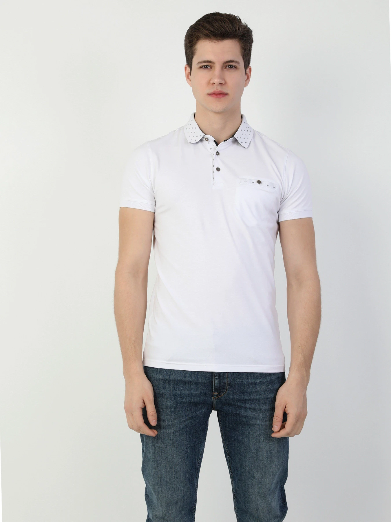 Футболки и поло Colin’s модель CL1046512WHT Футболки и поло Colin’s модель CL1046512WHT Фото