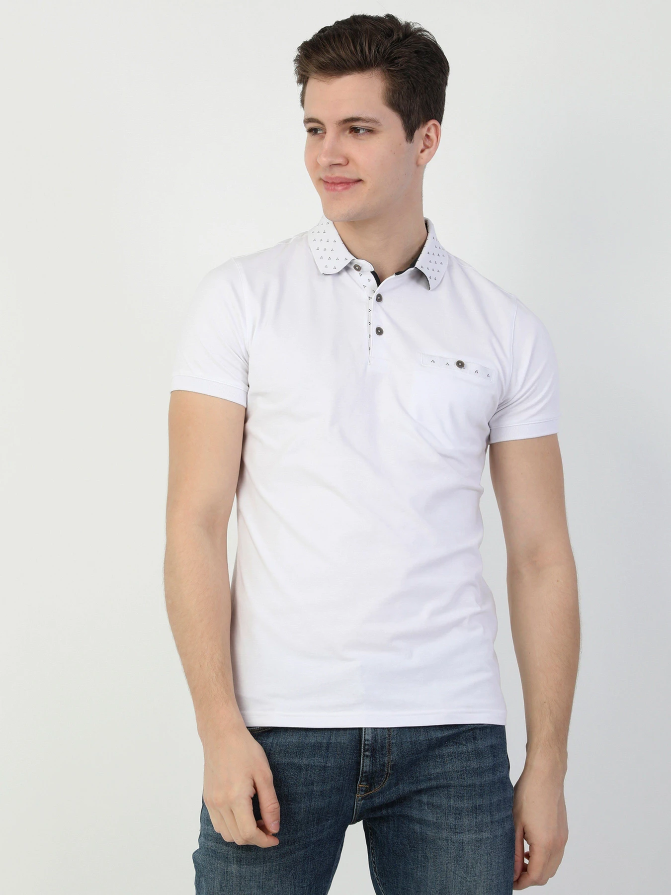 Футболки и поло Colin’s модель CL1046512WHT Футболки и поло Colin’s модель CL1046512WHT Фото