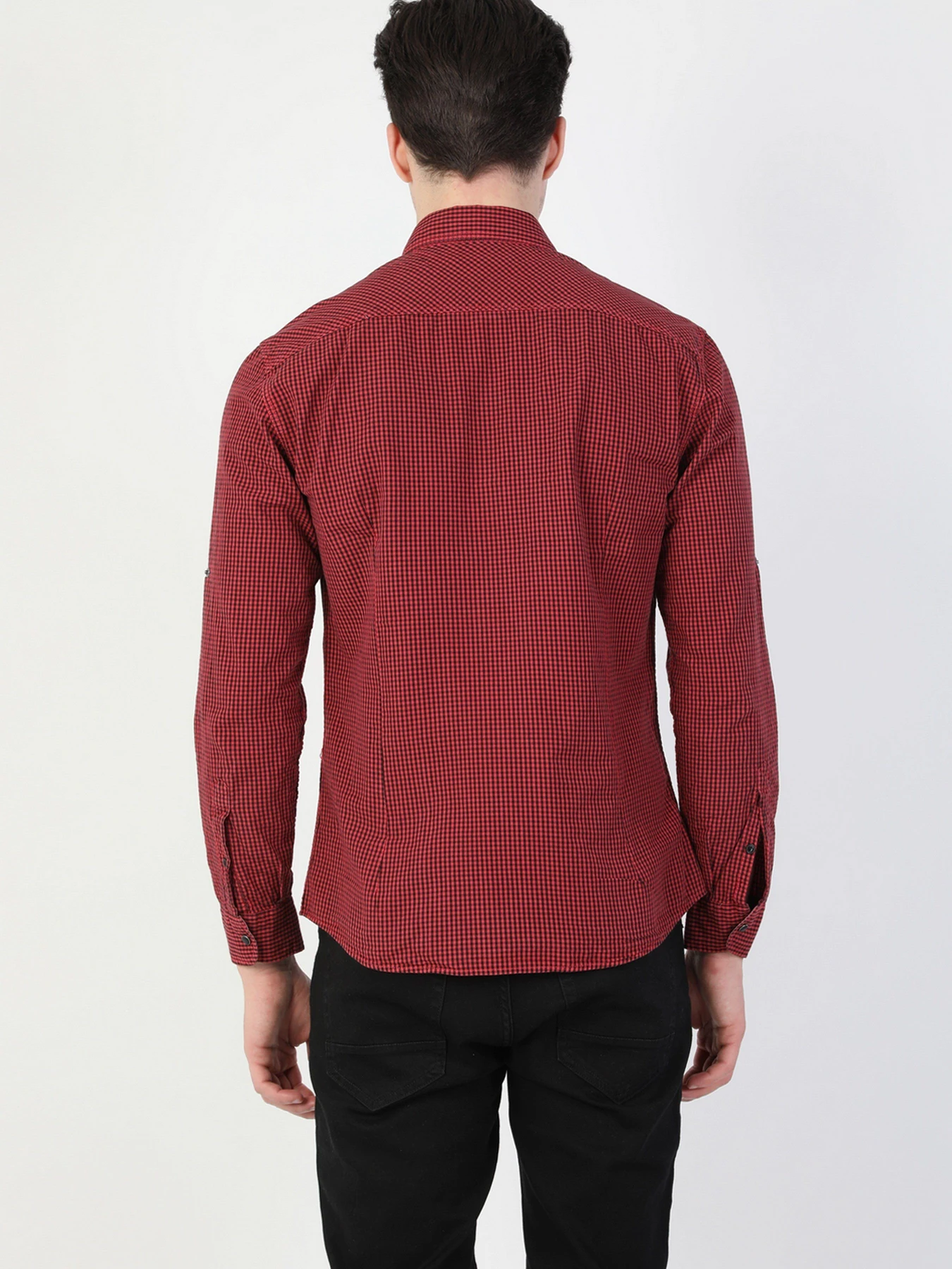 Рубашки Colin’s модель CL1028207RED Рубашки Colin’s модель CL1028207RED Фото