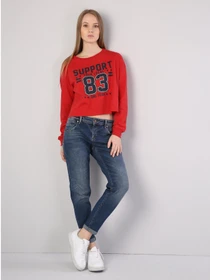 Худи и свитшоты Colin’s модель CL1035603RED Фото