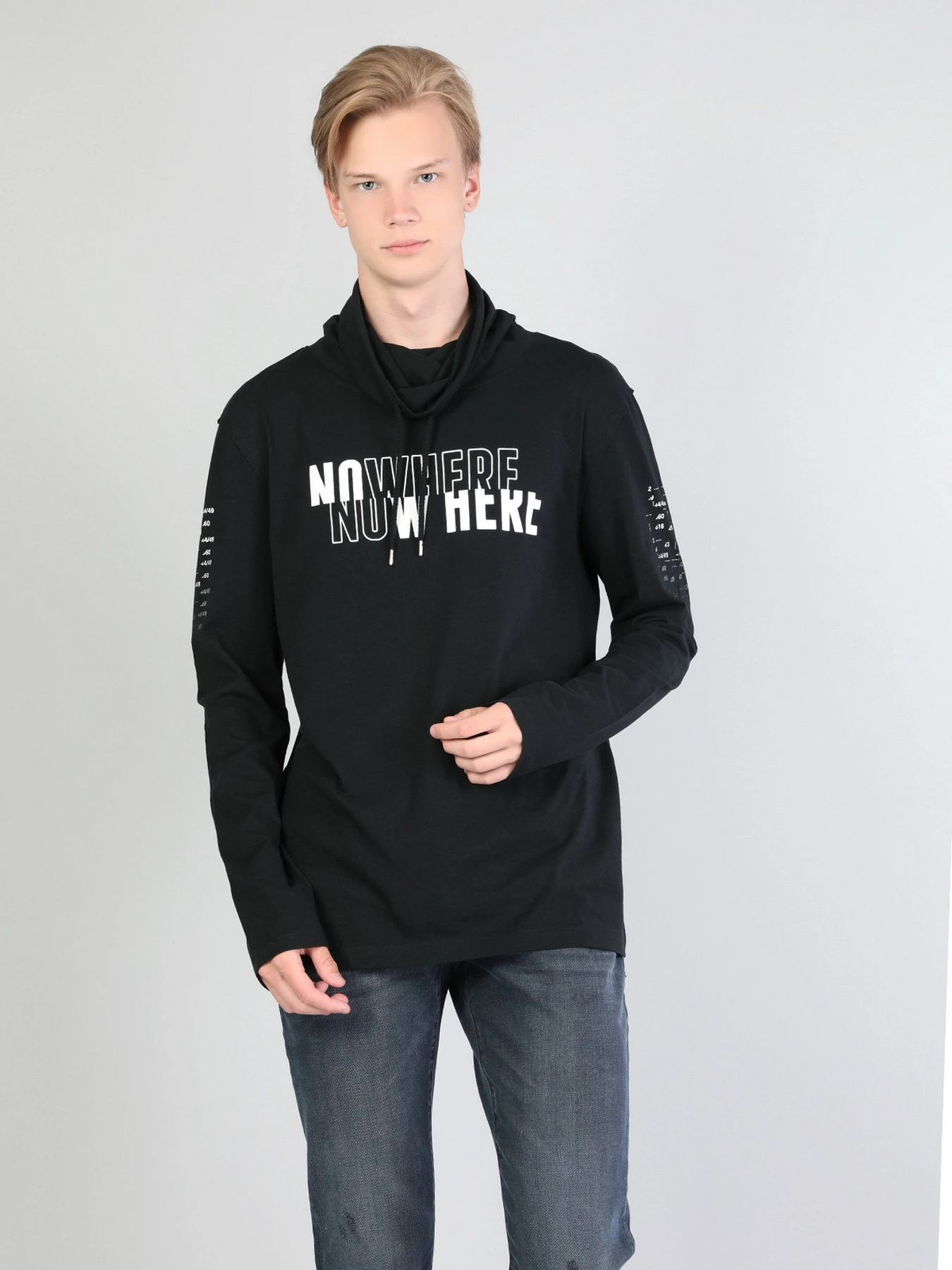 Худі та світшоти Colin’s модель CL1041282BLK Худі та світшоти Colin’s модель CL1041282BLK Фото