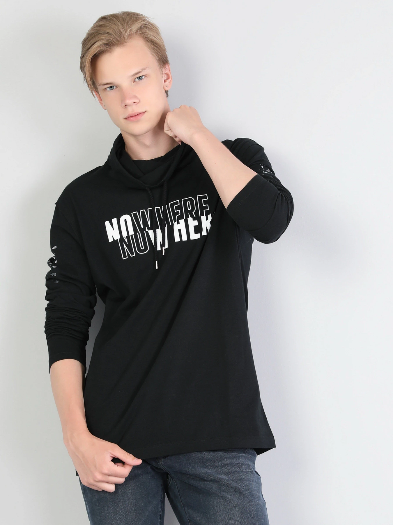 Худі та світшоти Colin’s модель CL1041282BLK Худі та світшоти Colin’s модель CL1041282BLK Фото