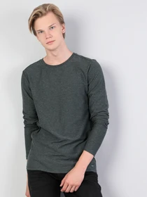 Худи и свитшоты Colin’s модель CL1045419GRE Фото