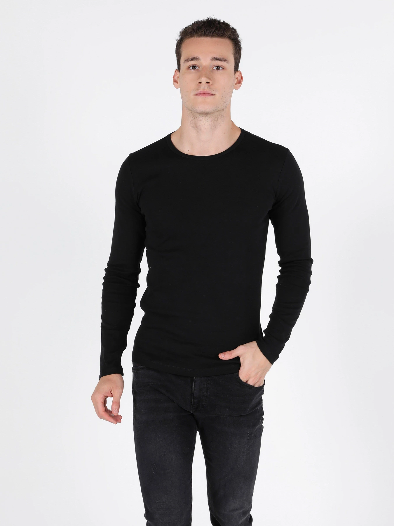 Худи и свитшоты Colin’s модель CL1051052BLK Фото