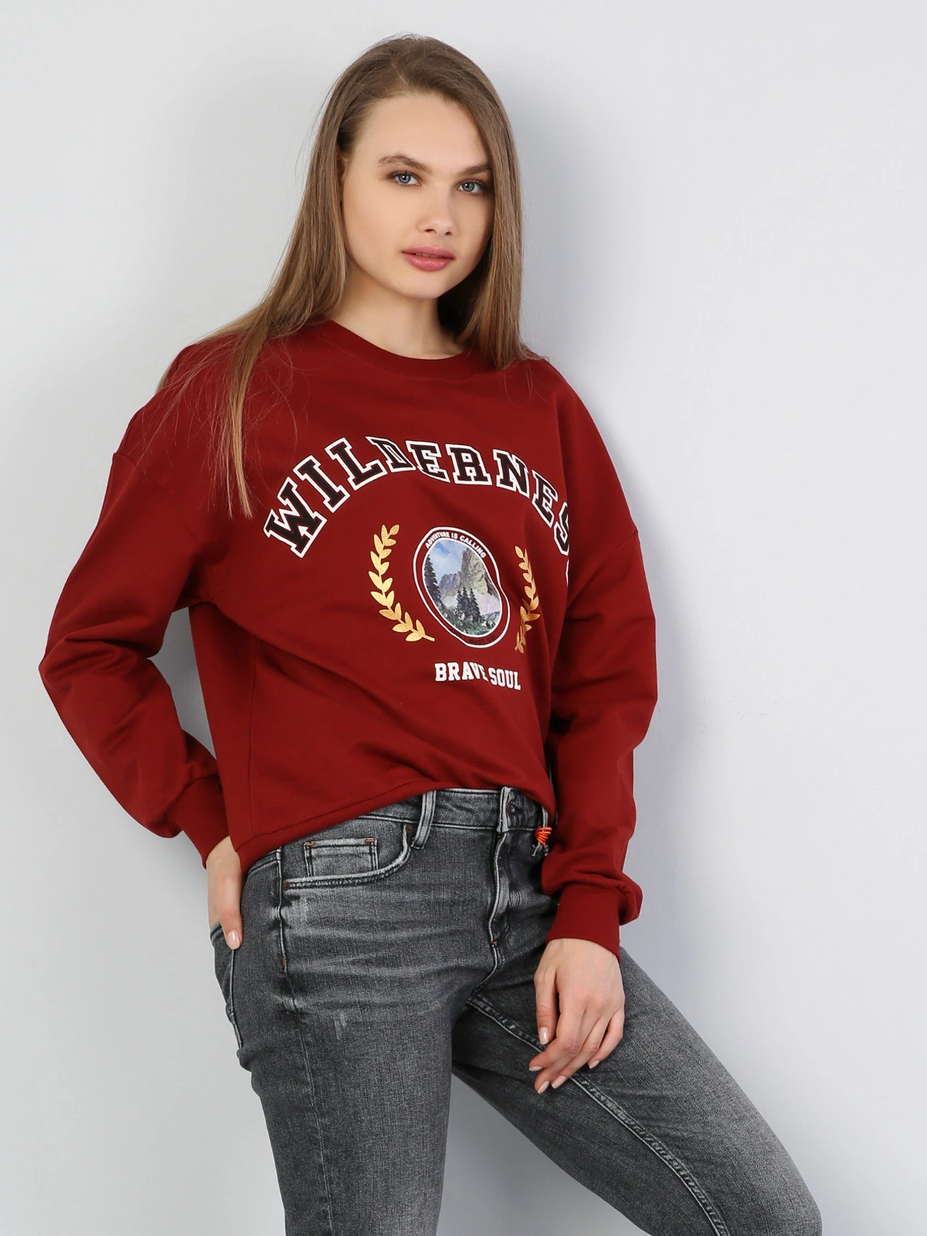 Худи и свитшоты Colin’s модель CL1044358BRD Худи и свитшоты Colin’s модель CL1044358BRD Фото