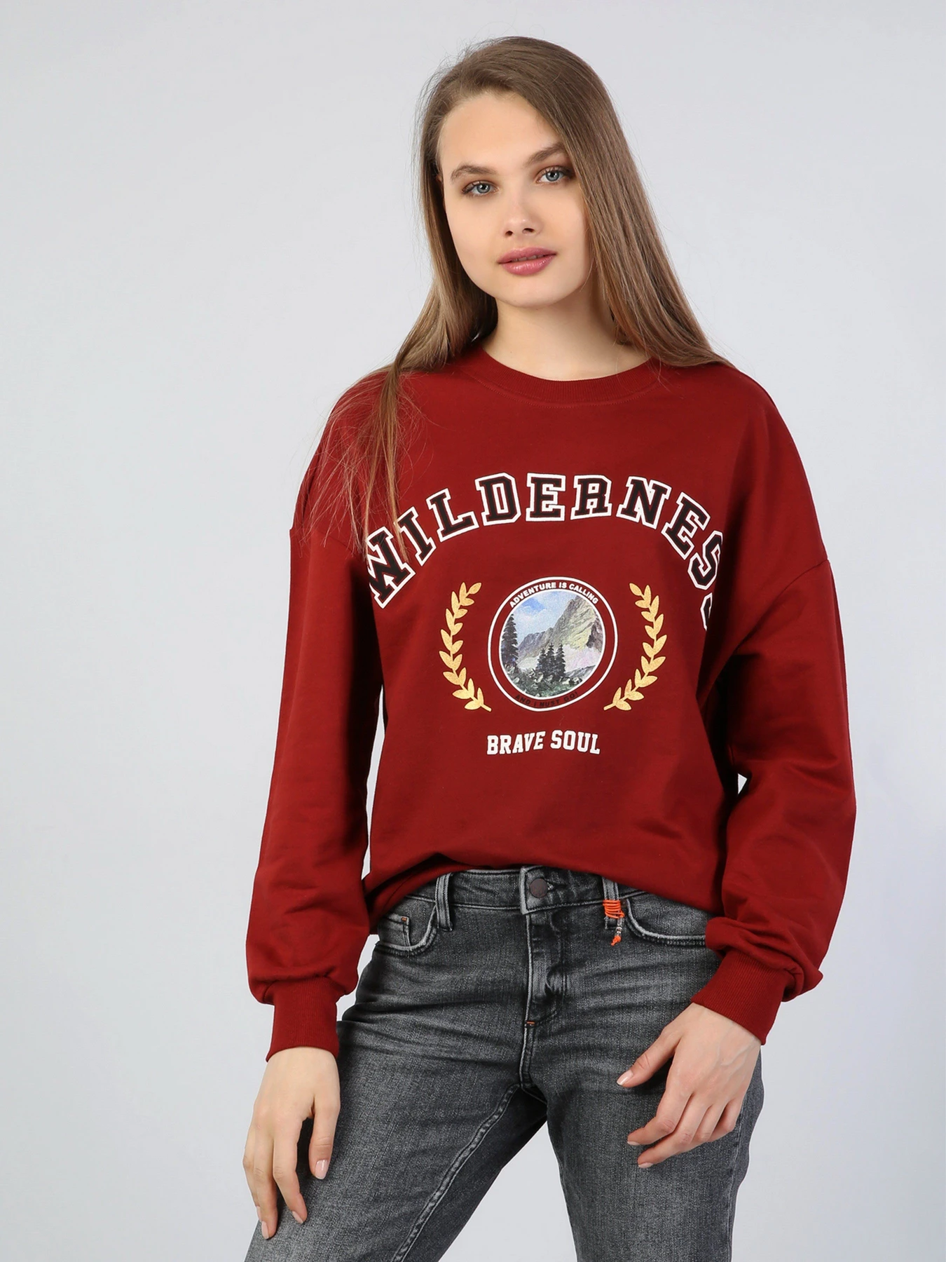 Худи и свитшоты Colin’s модель CL1044358BRD Худи и свитшоты Colin’s модель CL1044358BRD Фото