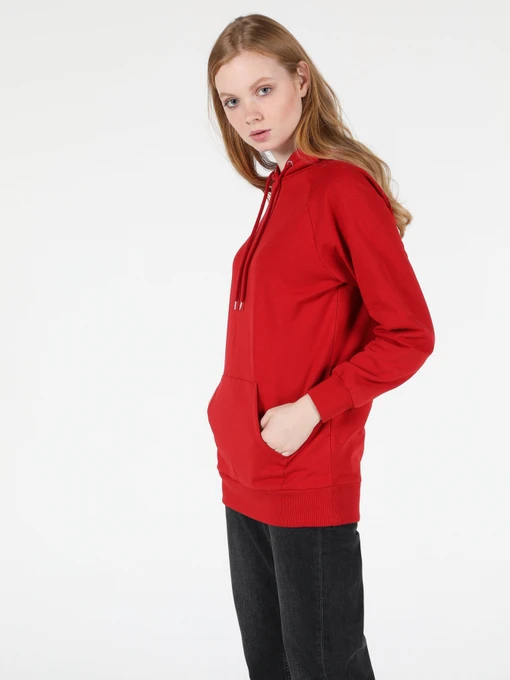 Худи и свитшоты Colin’s модель CL1045200RED Фото