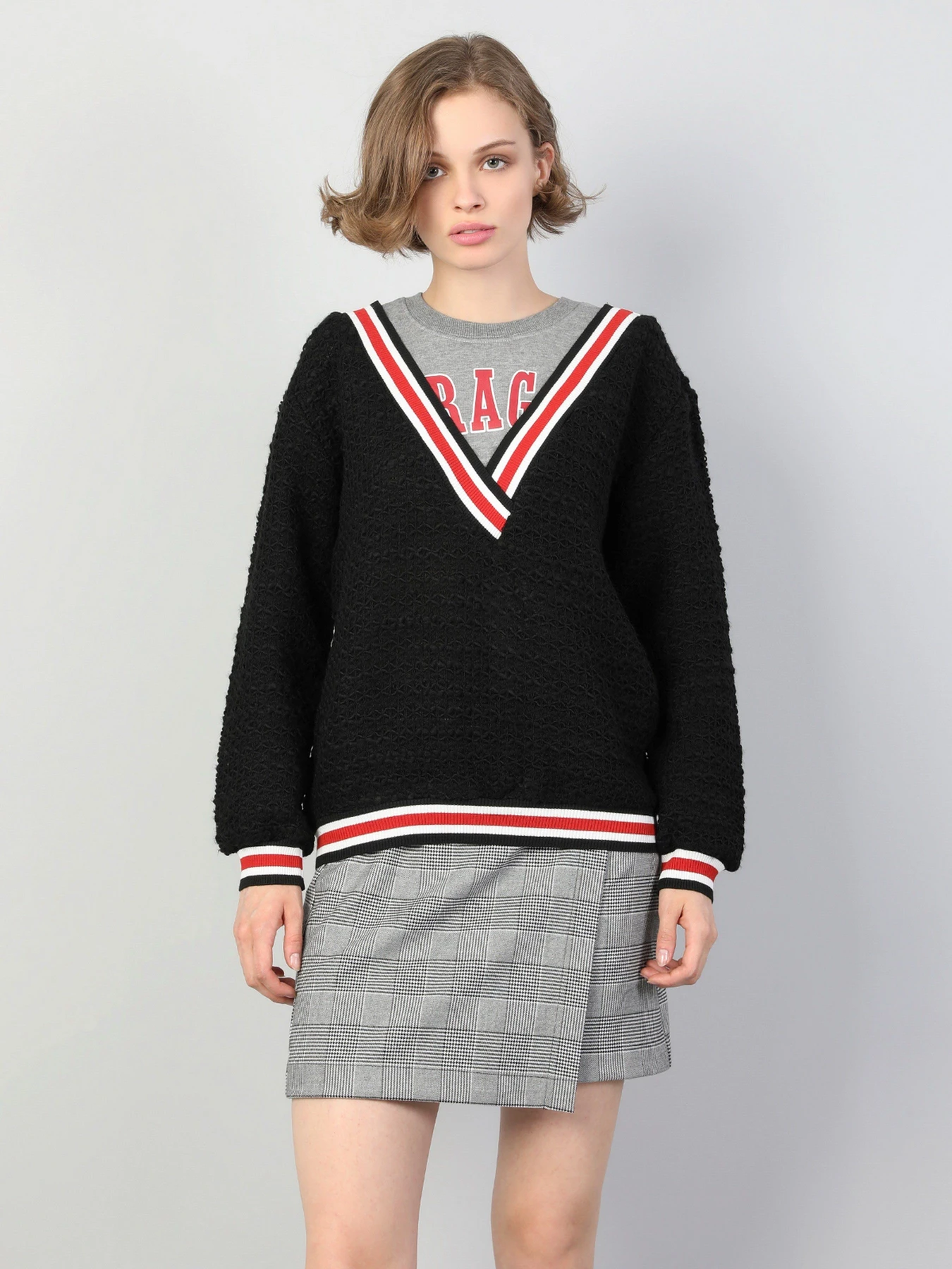 Свитры и кардиганы Colin’s модель CL1045486BLK Фото