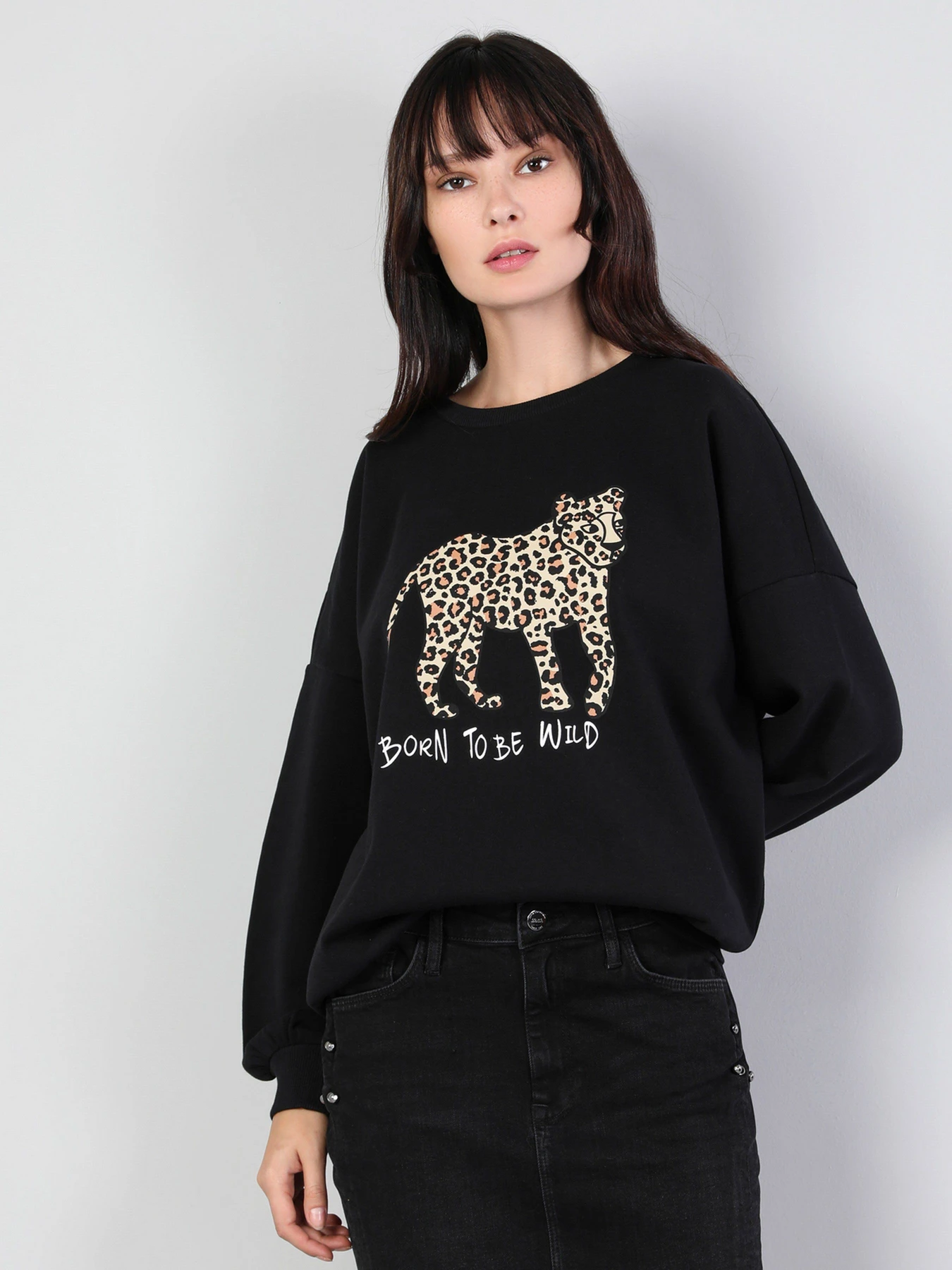 Худі та світшоти Colin’s модель CL1045501BLK Худі та світшоти Colin’s модель CL1045501BLK Фото