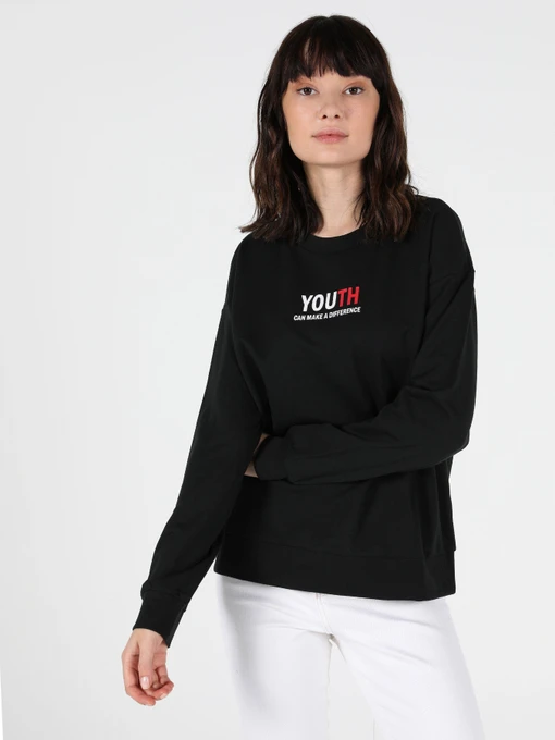 Худи и свитшоты Colin’s модель CL1051011BLK Фото