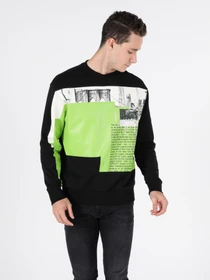 Худи и свитшоты Colin’s модель CL1051618BLK Фото