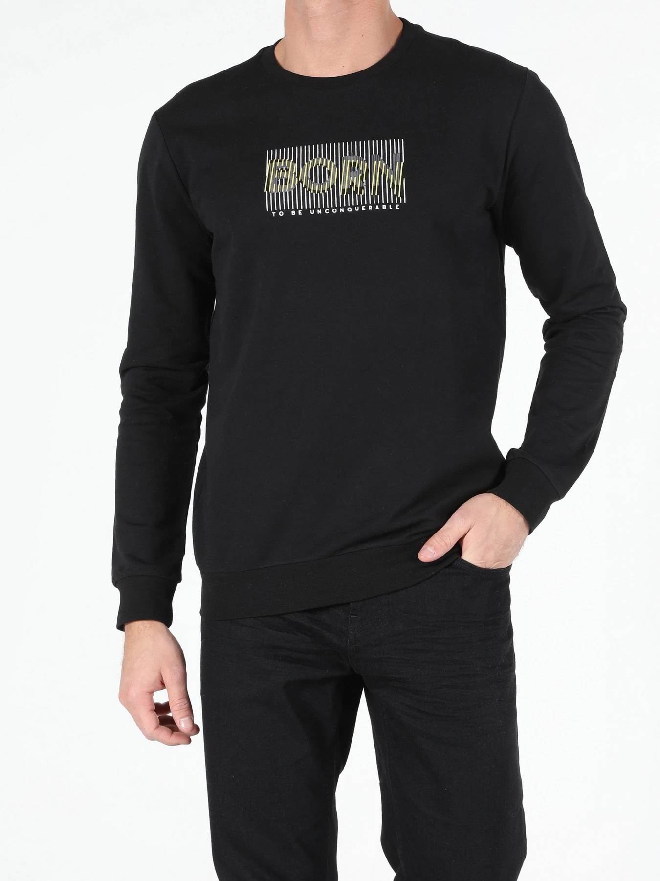 Худи и свитшоты Colin’s модель CL1052279BLK Фото