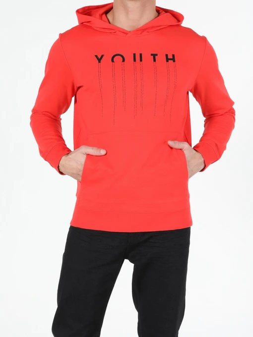 Худи и свитшоты Colin’s модель CL1052285RED Фото