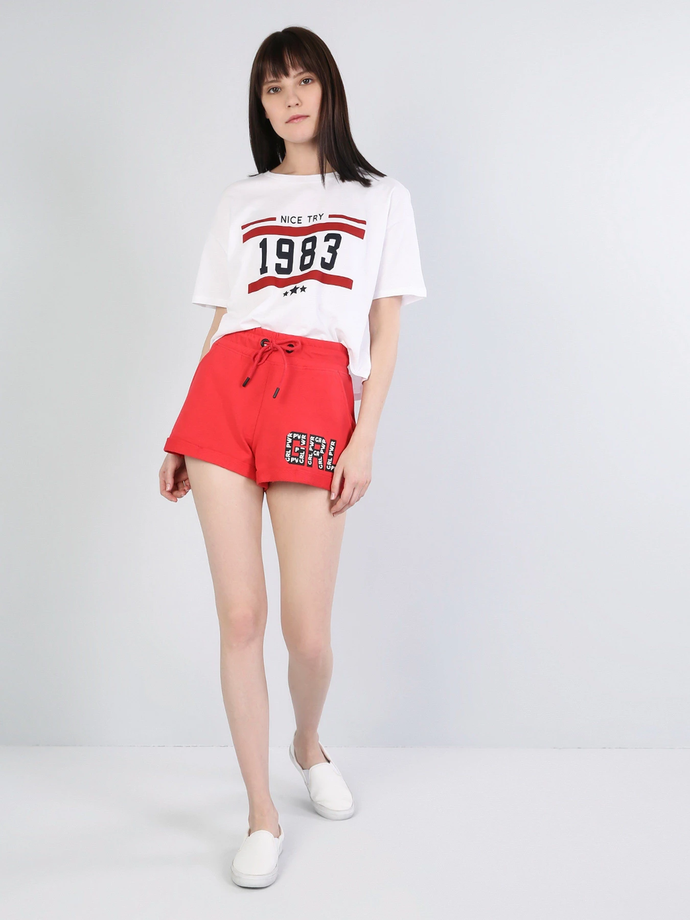 Шорти Colin’s модель CL1043166RED Шорти Colin’s модель CL1043166RED Фото