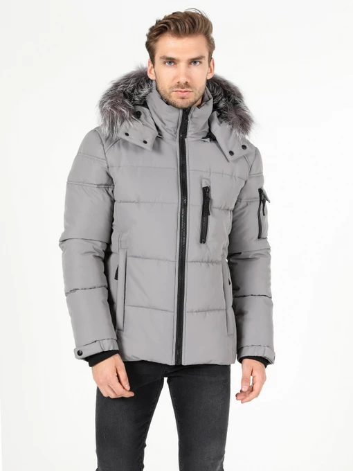 Куртки и дубленки Colin’s модель CL1035958GRA Фото
