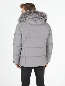 Куртки и дубленки Colin’s модель CL1035958GRA Фото