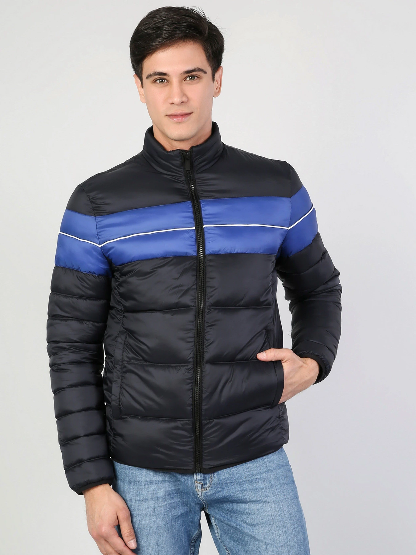 Куртки та дублянки Colin’s модель CL1044816NAV Куртки та дублянки Colin’s модель CL1044816NAV Фото