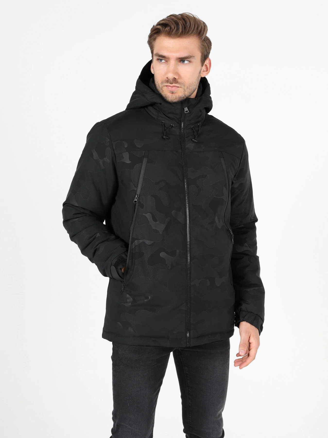 Куртки и дубленки Colin’s модель CL1045264BLK Фото
