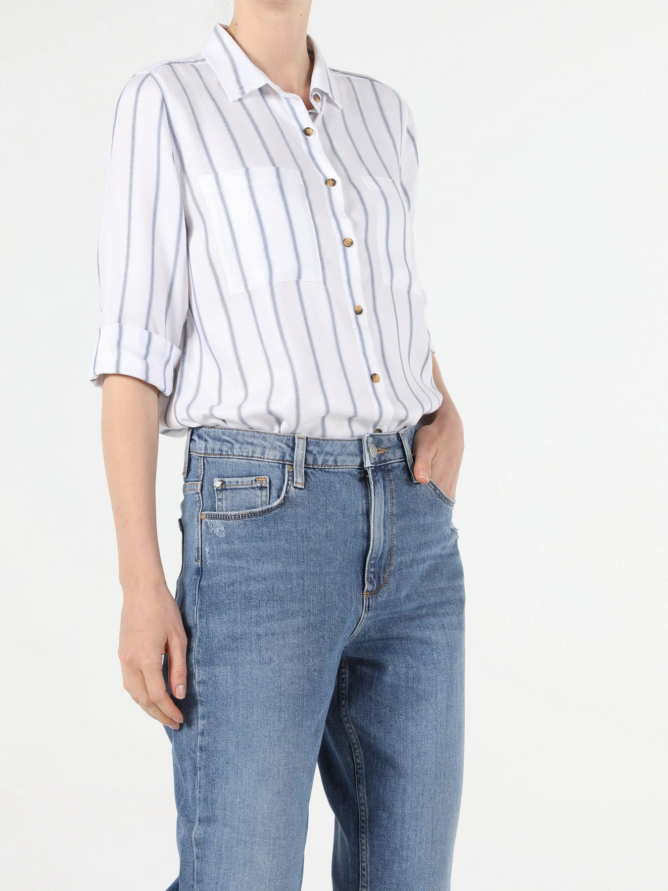 Сорочки Colin’s модель CL1052375WHT Фото