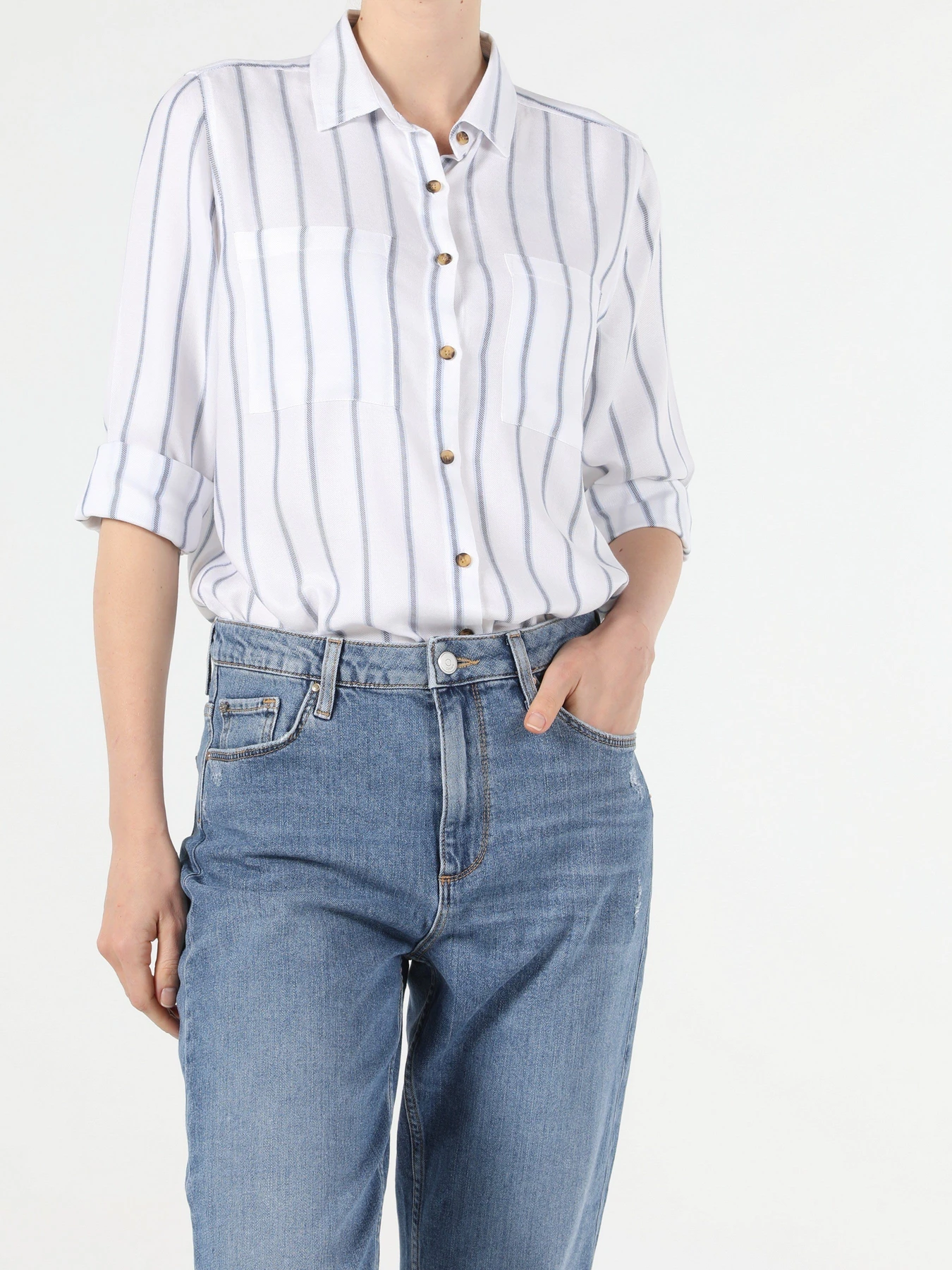 Сорочки Colin’s модель CL1052375WHT Фото