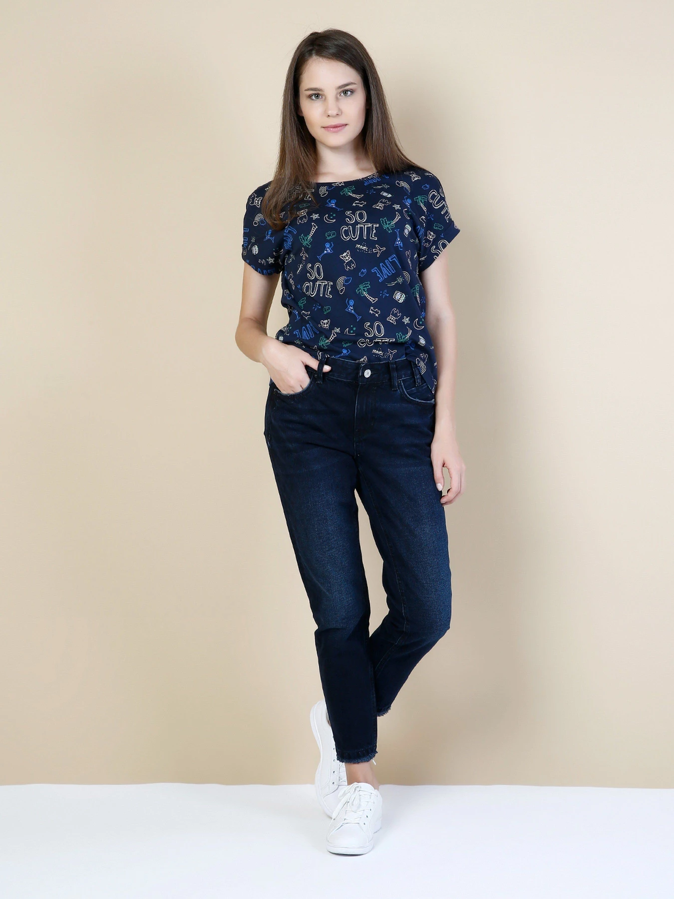Джинсы Colin’s 892 Alına Slim Boyfriend модель CL1032349DN06247 Фото