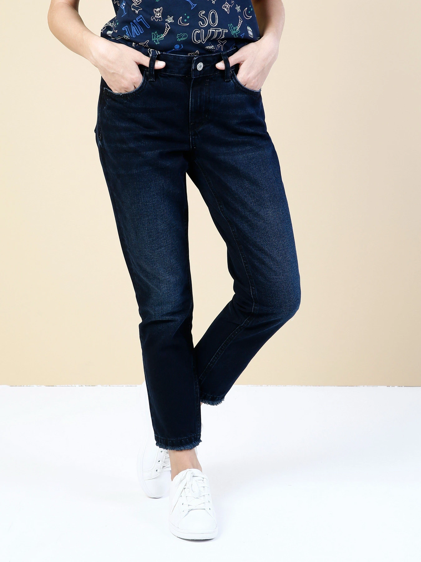 Джинсы Colin’s 892 Alına Slim Boyfriend модель CL1032349DN06247 Фото