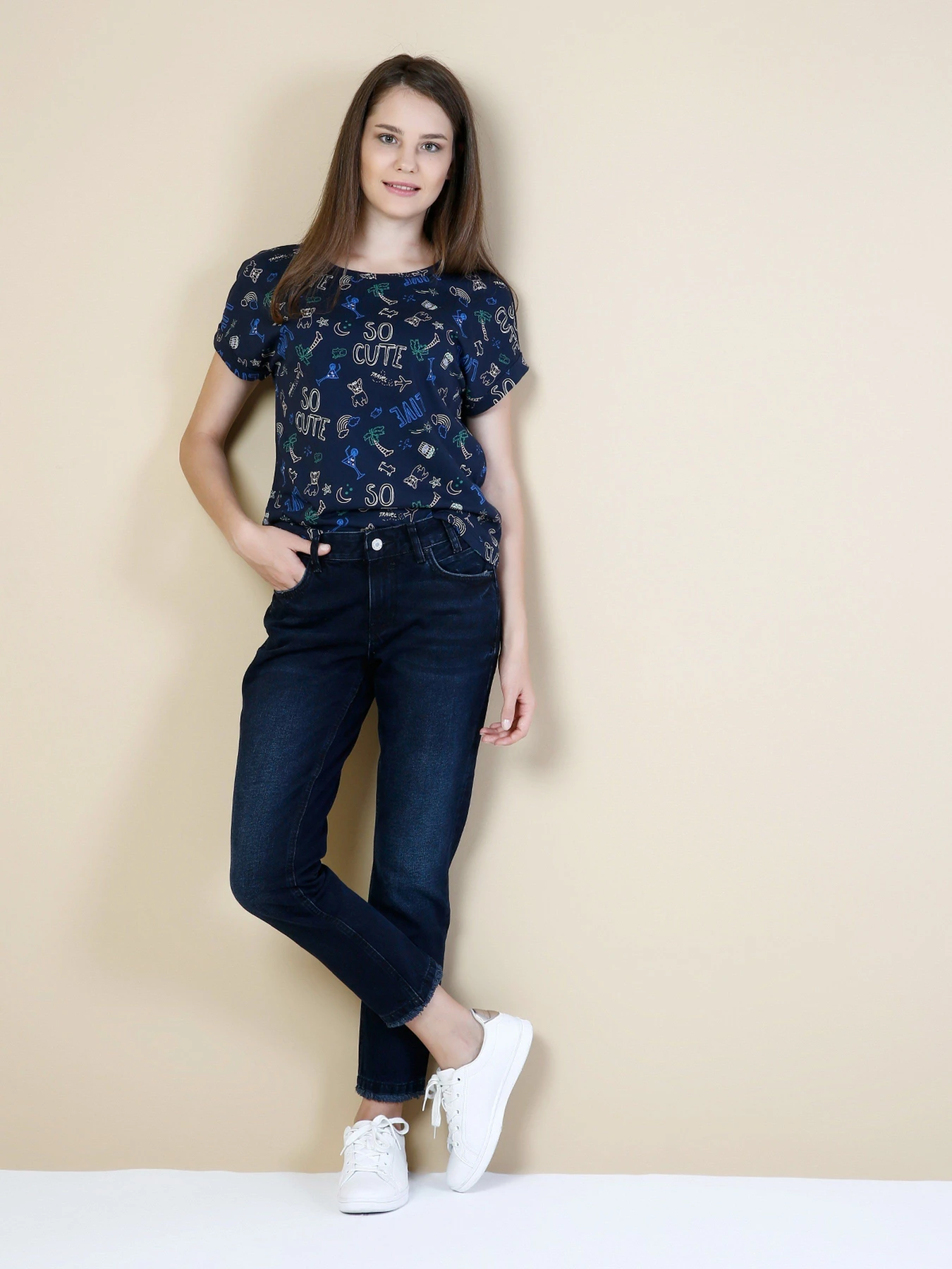 Джинсы Colin’s 892 Alına Slim Boyfriend модель CL1032349DN06247 Фото