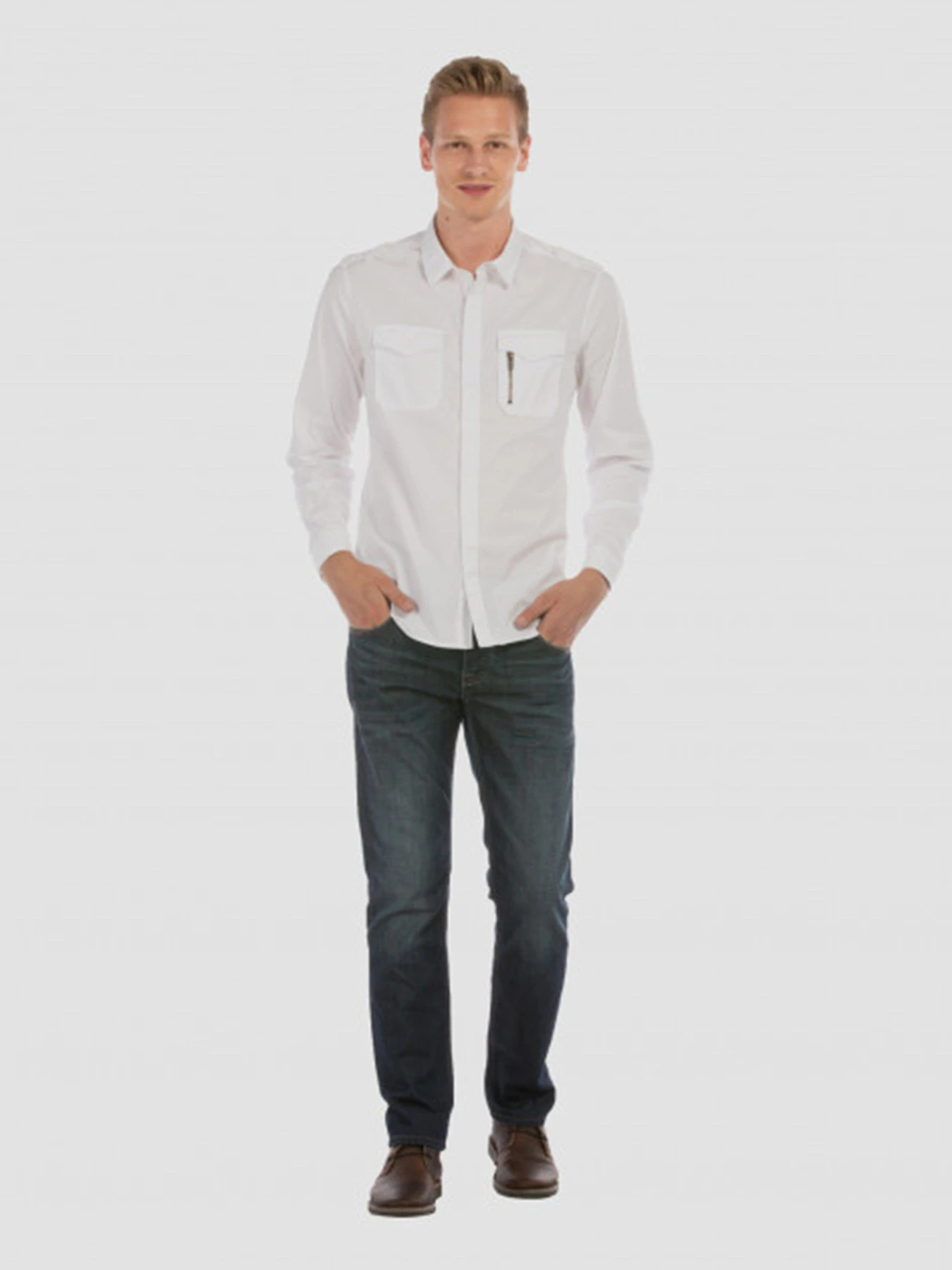 Рубашки Colin’s модель CL1012691WHT Фото