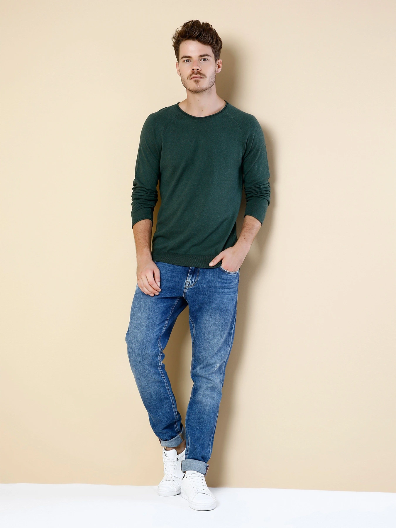 Свитры и кардиганы Colin’s модель CL1023187GRM Свитры и кардиганы Colin’s модель CL1023187GRM Фото