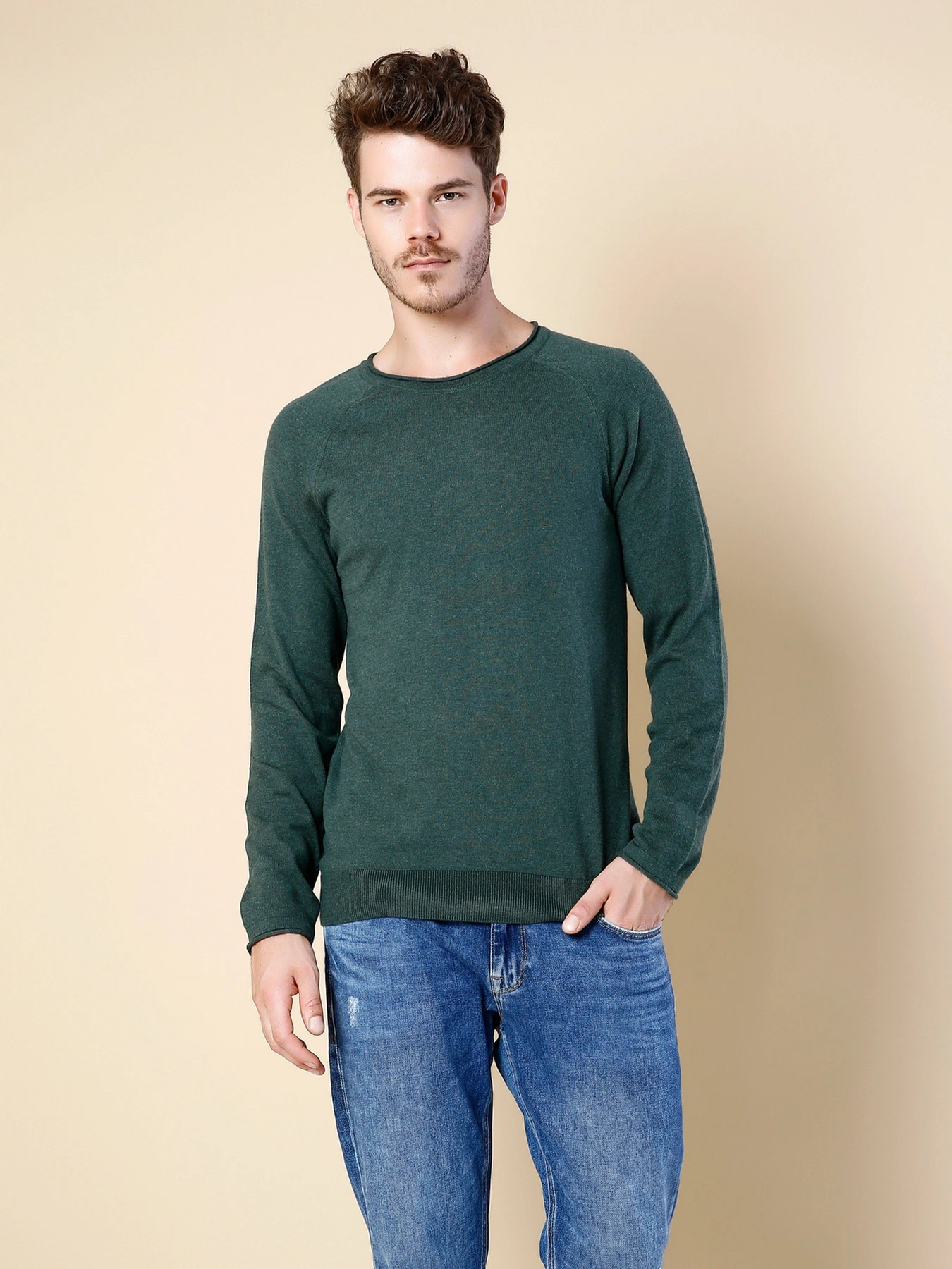 Свитры и кардиганы Colin’s модель CL1023187GRM Свитры и кардиганы Colin’s модель CL1023187GRM Фото