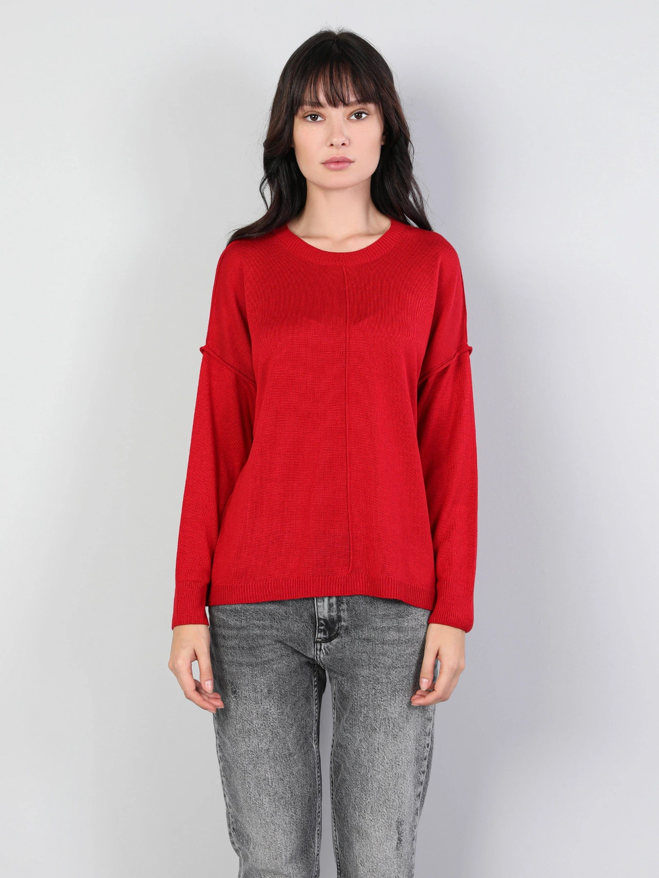 Свитры и кардиганы Colin’s модель CL1046445RED Фото