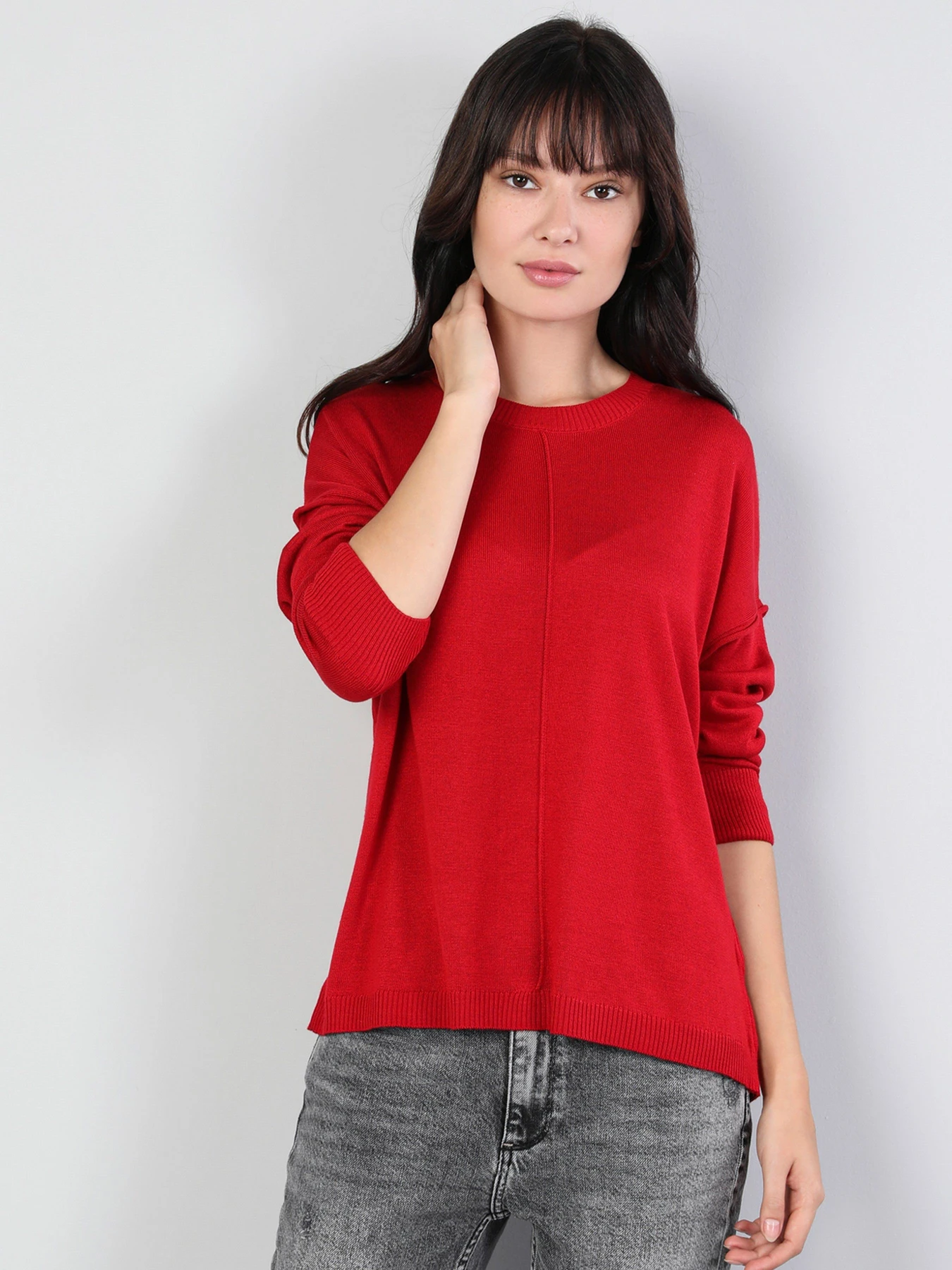 Свитры и кардиганы Colin’s модель CL1046445RED Фото