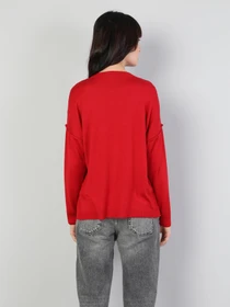 Свитры и кардиганы Colin’s модель CL1046445RED Фото