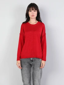 Свитры и кардиганы Colin’s модель CL1046445RED Фото