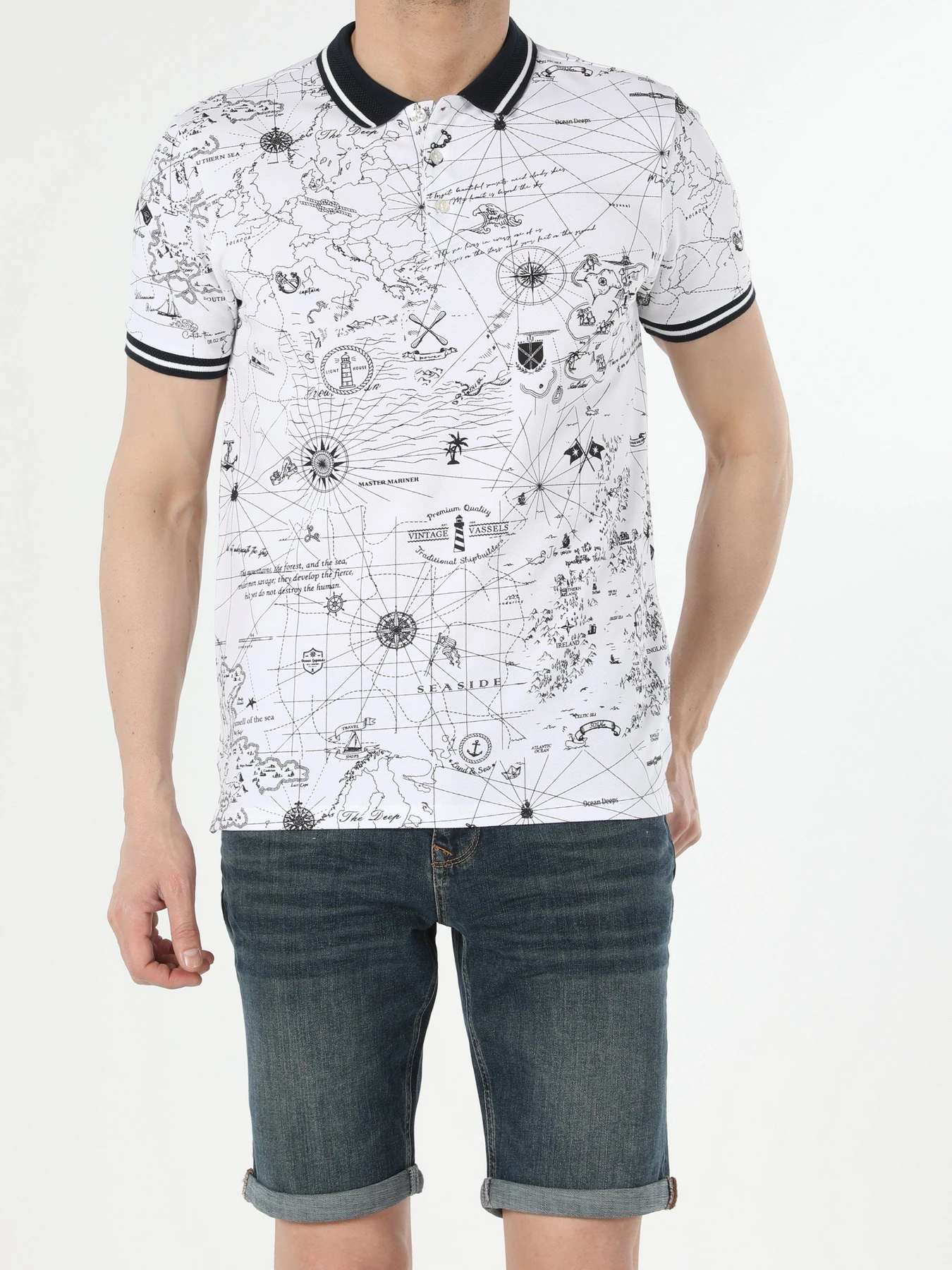 Футболки и поло Colin’s модель CL1053821WHT Футболки и поло Colin’s модель CL1053821WHT Фото