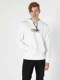 Худи и свитшоты Colin’s модель CL1055070WHT Фото