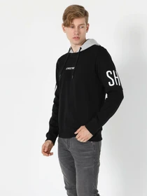 Худи и свитшоты Colin’s модель CL1055409BLK Фото