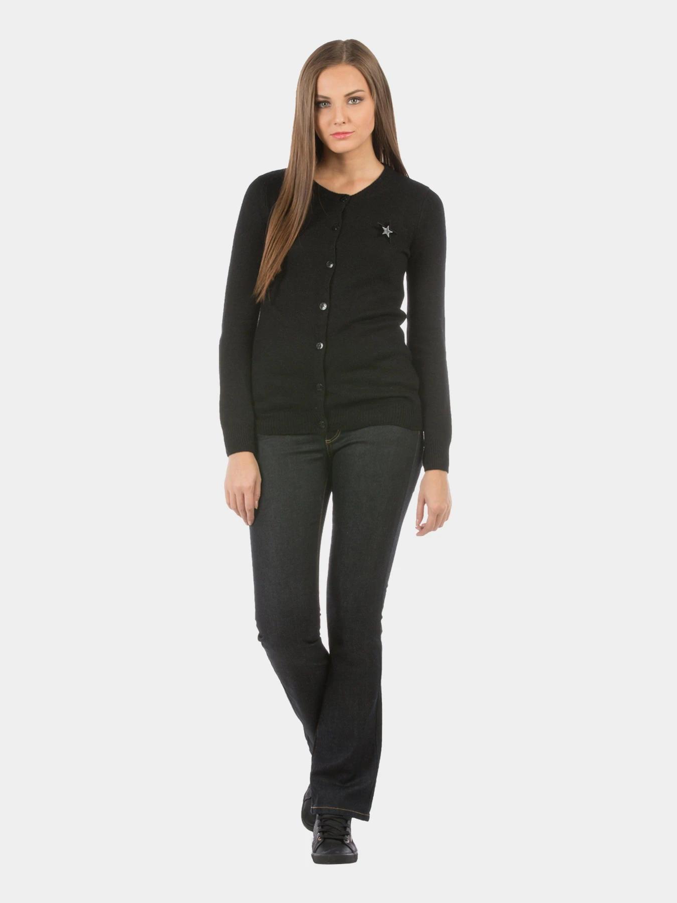 Свитры и кардиганы Colin’s модель CL1004965BLK Фото