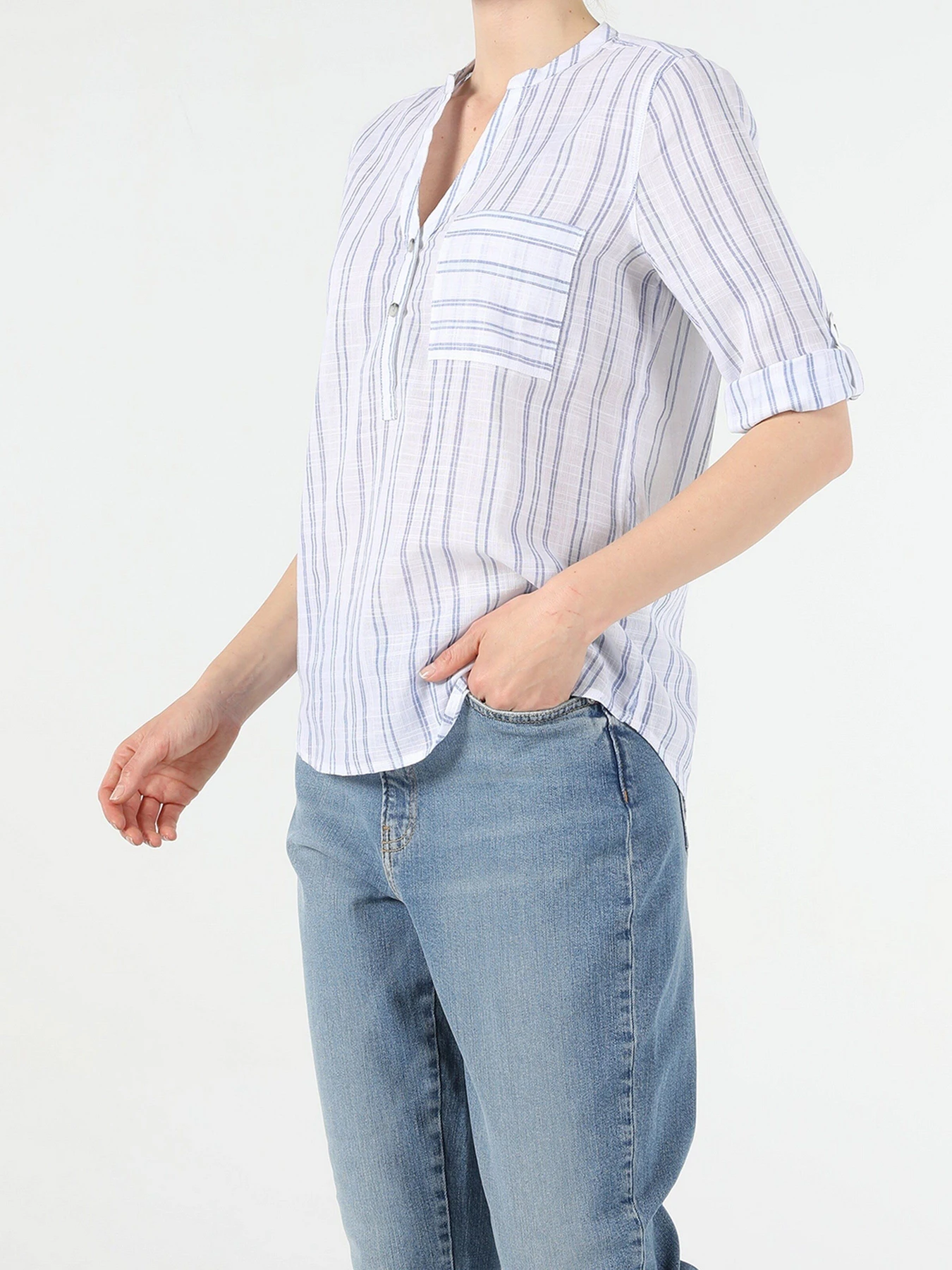 Рубашки Colin’s модель CL1054193BLE Рубашки Colin’s модель CL1054193BLE Фото