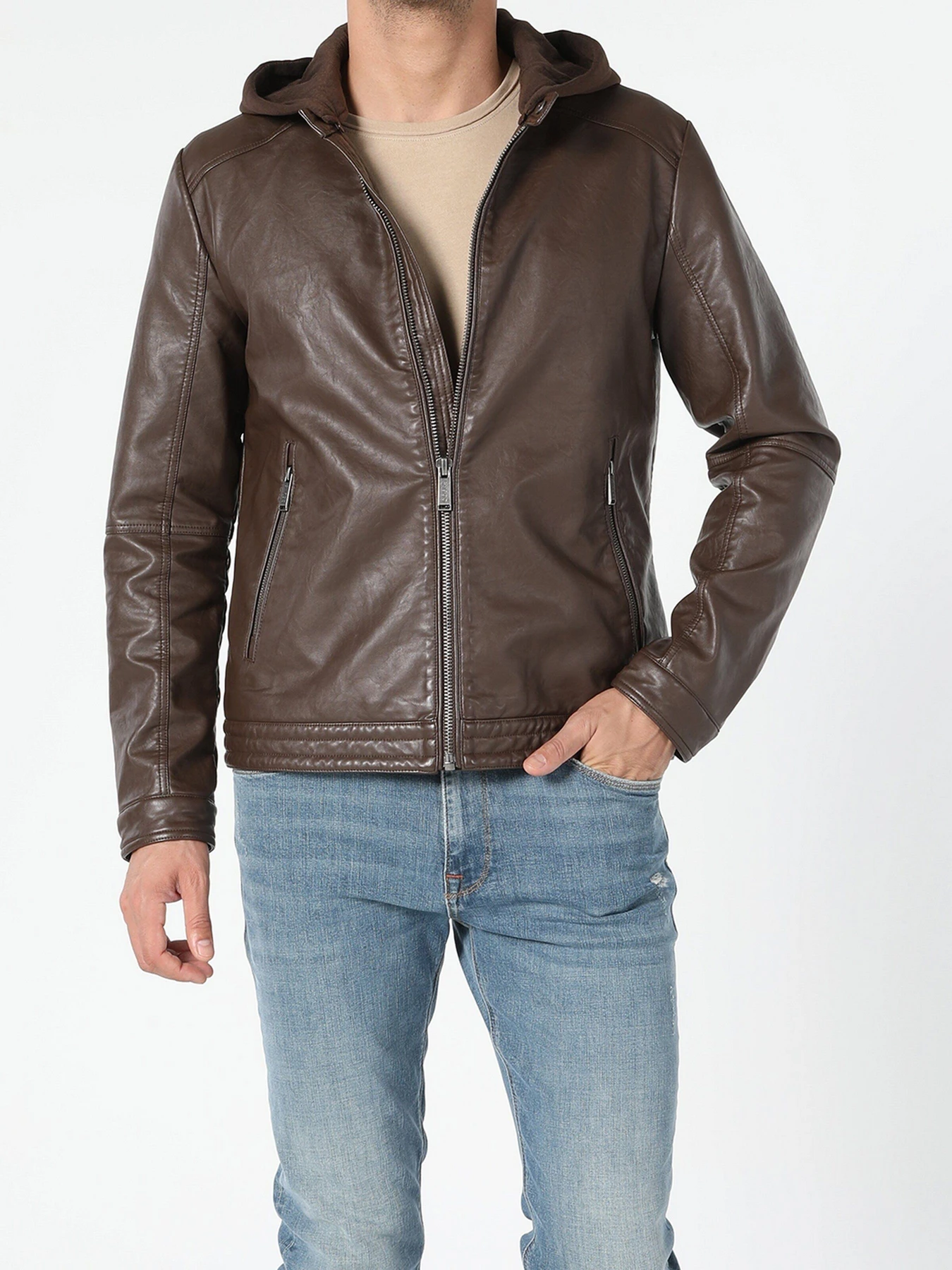 Куртки та дублянки Colin’s модель CL1054817BRW Куртки та дублянки Colin’s модель CL1054817BRW Фото